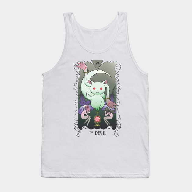 Kyubey The Devil Tank Top by tallesrodrigues